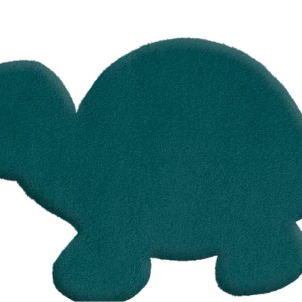 Animal Shape Faux Fur Rug 🐢